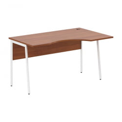 Стол эргономичный правый IMAGO Plus СА-2P(Пр) Орех французский Белый