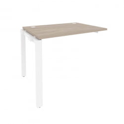 Наборный элемент рабочей станции на П-образном м/к ОНИКС О.МП-1.НРС-1.7 Дуб Аттик/Белый / ONIX O.MP-1.NRS-1.7