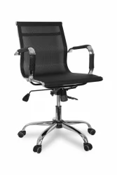 Кресло для персонала CLG-619 MXH-B Black
