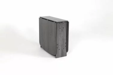 Овальный стол Оригами Ясень черный