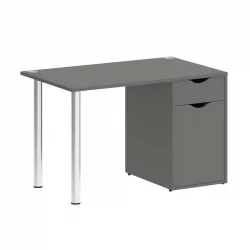 Стол письменный HOME OFFICE VR.SP-3-118.1 Металлик Стол письменный HOME OFFICE VR.SP-3-118.1 Металлик