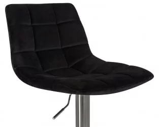 Стул барный DOBRIN TAILOR Черный велюр MJ9-101