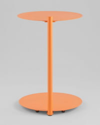 Журнальный столик Siara металл оранжевый