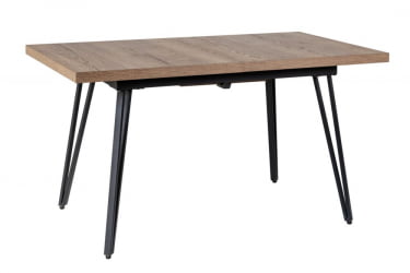 Стол Диего раздвиж.120-160 Галифакс Табак/Бабочка