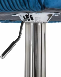 Стул барный ДОБРИН ДАРCЙ Синий велюр 1922-20 / DOBRIN DARCY