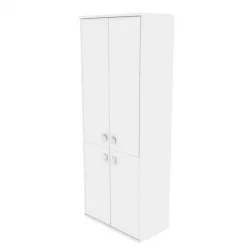 Шкаф высокий широкий СТЙЛЕ Л.СТ-1.3 Белый / STYLE