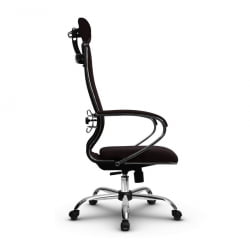 Кресло офисное METTA B 2m 34PF/K127, Основание 17833 Комплект 2 Темно-коричневое