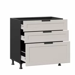 Тумба кухонная 800 с 3 ящиками ЛЮКС (4) Джамис ЛД 296.930.000.166 Черный Кашмир Тумба кухонная 800 с 3 ящиками ЛЮКС (4) Джамис ЛД 296.930.000.166 Черный Кашмир
