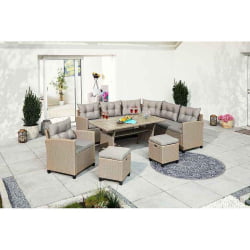 Комплект плетеной мебели AFM-373B Beige AFM-373B Beige