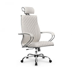 Кресло руководителя Metta L 2c 44C/K116 Infinity Easy Clean (MPES) Комплект 5 Белое