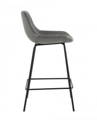 Стул полубарный Деймон (ПБ) экокожа Серый