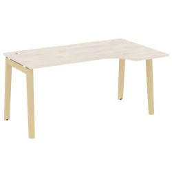 Стол эргономичный левый ONIX WOOD OW.SA-1(R) Денвер Светлый/Светлый Стол эргономичный левый ONIX WOOD OW.SA-1(R) Денвер Светлый/Светлый