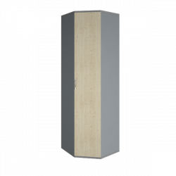 Шкаф угловой Рива А.СТ-1.10 Клен/Металлик / Riva