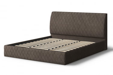 Кровать Хилтон, 2000 кс 1200 мм, коричневый / x