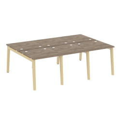 Рабочая станция ОНИКС ВООД ОВ.Д.РС-6.0.8 Тиквуд Темный/Светлый / ONIX WOOD OW.D.RS-6.0.8