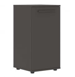 Шкаф колонка с глухой малой дверью ЕДИС ЕЛCС 42.1 Мокко Мокко Моккко / EDIS ELCS