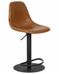 Стул барный DOBRIN ROME (коричневый винтажный PU (MS09))