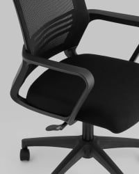 Кресло офисное TopChairs Simplex черный