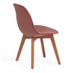 Стул CINDY SOFT (mod. C1021F1) Коралловый (HLR 44)/натуральный