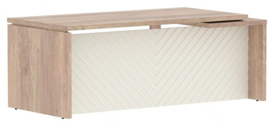 Стол руководителя левый Torr LUX TLCT 209 L Дуб Каньон Латте Стол руководителя левый Torr LUX TLCT 209 L Дуб Каньон Латте