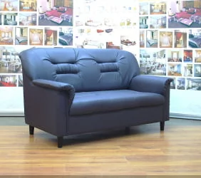 Диван офисный двойной Етси Антрасите / Antracite