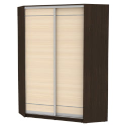 Шкаф-купе ЙА-198х1250-2(Венге-ДМ-Д1Д1) / YA-198х1250-2(Венге-ДМ-D1D1)