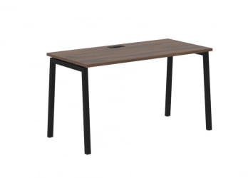 Стол письменный EDIS ELST 1367 Дуб Денвер темный Черный