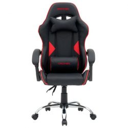 Кресло компьютерное CROMEX (КРОМЕКС) Joker GM-125 экокожа черное/красное