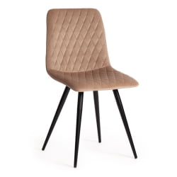 Стул CHILLY X (mod. 7096-1) / 1 шт. в упаковке ткань/металл, 45x53х88 см, высота до сиденья 50 см, бежевый barkhat 5/черный Стул CHILLY X (mod. 7096-1) / 1 шт. в упаковке ткань/металл, 45x53х88 см, высота до сиденья 50 см, бежевый barkhat 5/черный