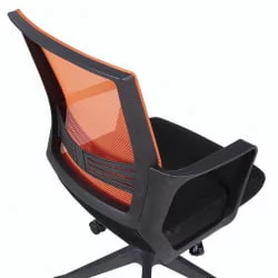 Кресло BRABIX Balance MG-320 Черный-оранжевый
