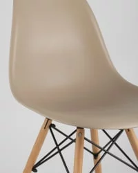 Стул Еамес ДСВ 4 шт. Бежевый / Eames DSW