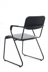 Кресло Nix Plus RCH OMKL-03B Черный/Металл Черный