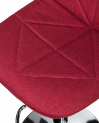 Стул барный DOBRIN DINA (бордовый) 2 шт