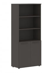 Шкаф с одним комплектом глухих малых дверей ЕДИС ЕХCС 85.5 Мокко Мокко Мокко / EDIS EHCS