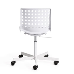 Офисное кресло SKALBERG OFFICE (mod. C-084-B) металл/пластик, 46 х 59 х 75-90 см, White (белый)