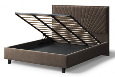 Кровать Леона, 2000 кс 1400 мм, коричневый / x