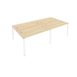 Рабочая станция на 4 раб.места Метал Сйстем Б.СМ-4.3 Акация/Белый / Metal System