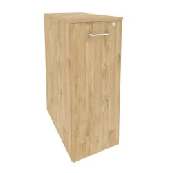 Тумба высокая выдвижная приставная / опорная ONIX O.VTPO-8 Тиквуд Светлый