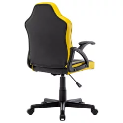 Кресло компьютерное BRABIX Shark GM-203 экокожа Черный-желтый