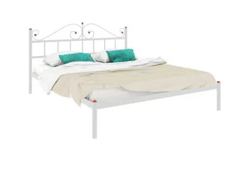 Кровать Диана 1200х1900 Белая Кровать Диана 1200х1900 Белая