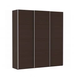 Шкаф-купе трехдверный Прайм 2100 ДСП/ДСП/ДСП Венге
