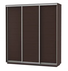 Шкаф-купе в коридор Экспресс Трио Элемент 1800х2400х Дуб венге / 1800х2400h