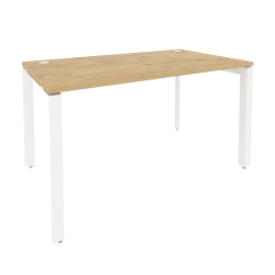 Стол рабочий на П-образном м/к ONIX O.MP-SP-3.8 Тиквуд Светлый/Белый