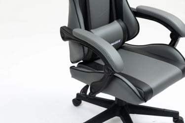 Кресло спортивное ТопЧаирс Коммандер серо-черный / TopChairs Commander