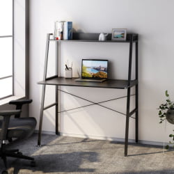 Геймерский стол ЕУРЕКА ЕРК-ЛД-43Б Блаcк / EUREKA ERK-LD-43B Black