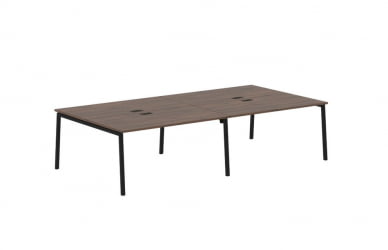 Бенч-система ЕДИС ЕЛВСТ 3116 Дуб Денвер темный Черный / EDIS ELWST