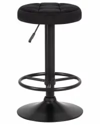 Табурет барный DOBRIN BRUNO BLACK велюр Черный MJ9-101 Табурет барный DOBRIN BRUNO BLACK велюр Черный MJ9-101