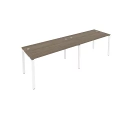 Рабочая станция на 2 раб.места Метал Сйстем Б.СМ-2.3 Вяз/Белый / Metal System