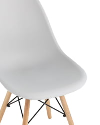 Стул Еамес Стйле ДСВ светло-серый 4 шт. комплект (разборный каркас) / Eames Style DSW