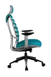 Кресло оператора Riva Chair SHARK Лазурный